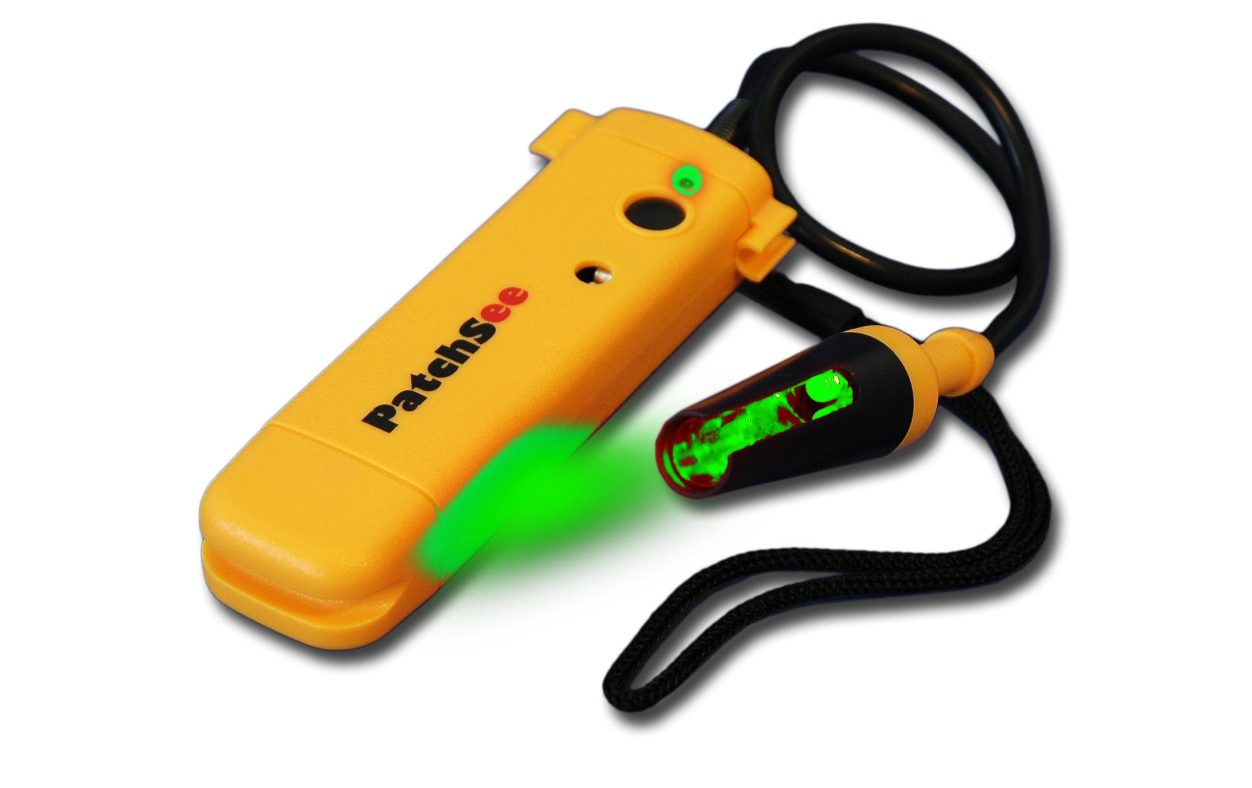 PatchSee Professional Light + Charger LED Injektionslampe Farbe: Grün