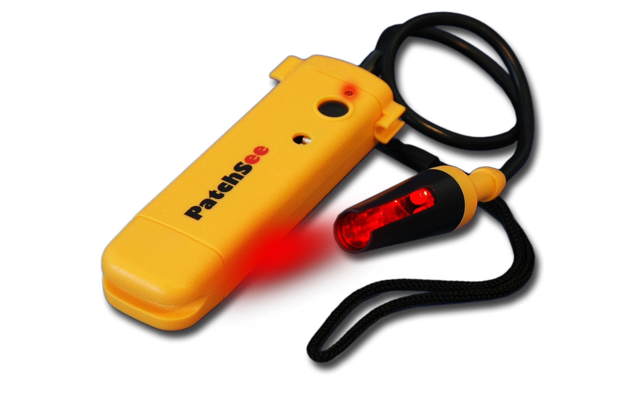 PatchSee Professional Light + Charger LED Injektionslampe Farbe: Rot
