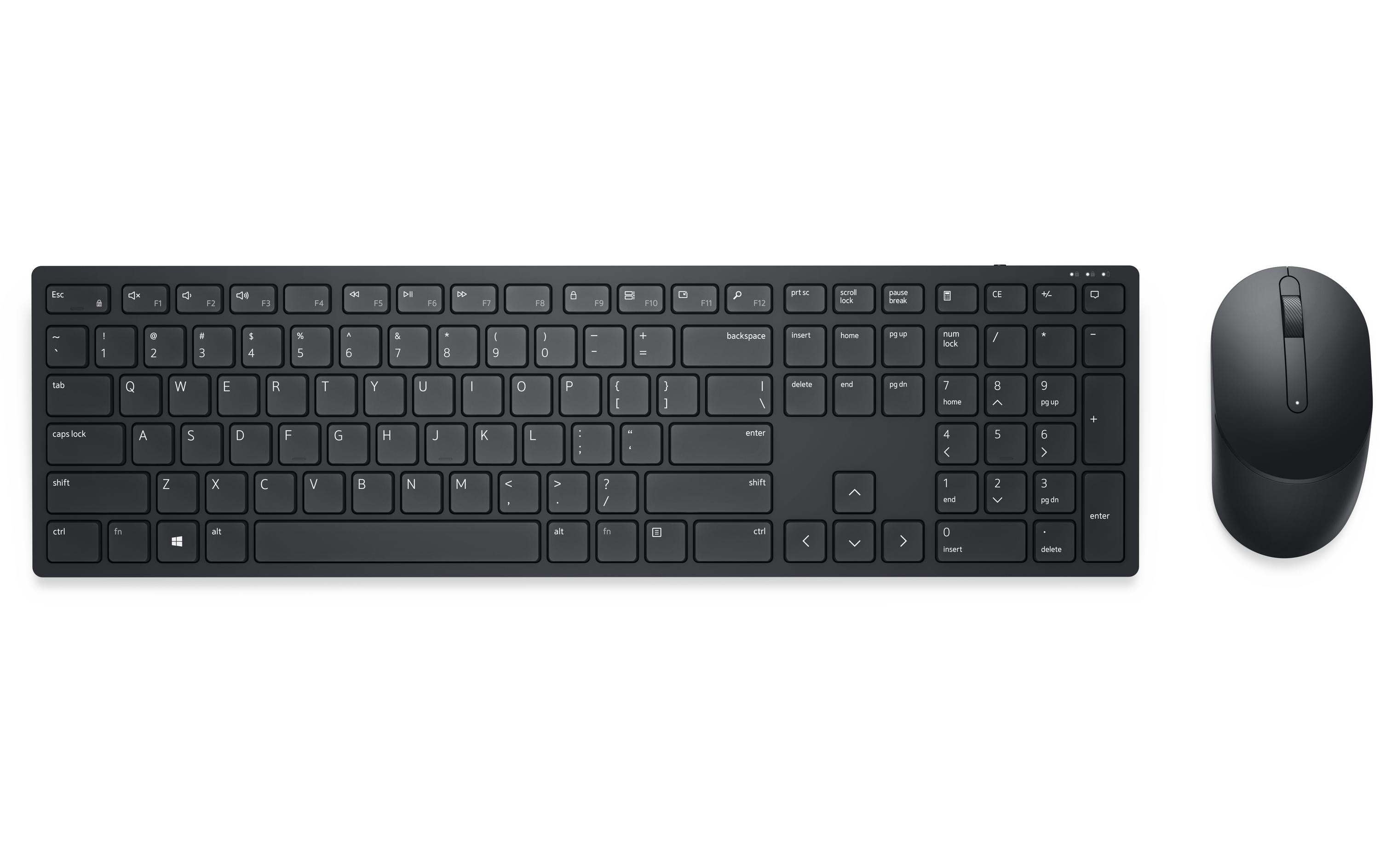 Dell KM5221 Wireless-Tastatur und Maus CH-Layout (QWERTZ)