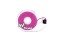 PatchSee ID-SCRATCH Klettband Dispender Box 2m, Red Violet