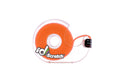 PatchSee ID-SCRATCH Klettband Dispender Box 2m, Fluo Orange