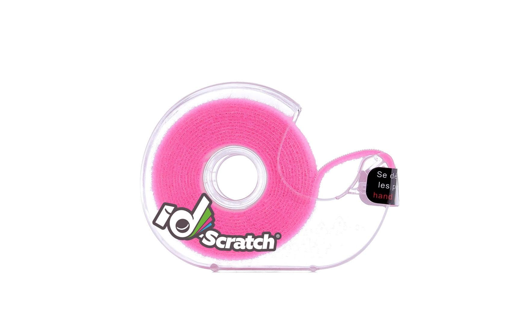 PatchSee ID-SCRATCH Klettband Dispender Box 2m, Fluo Pink
