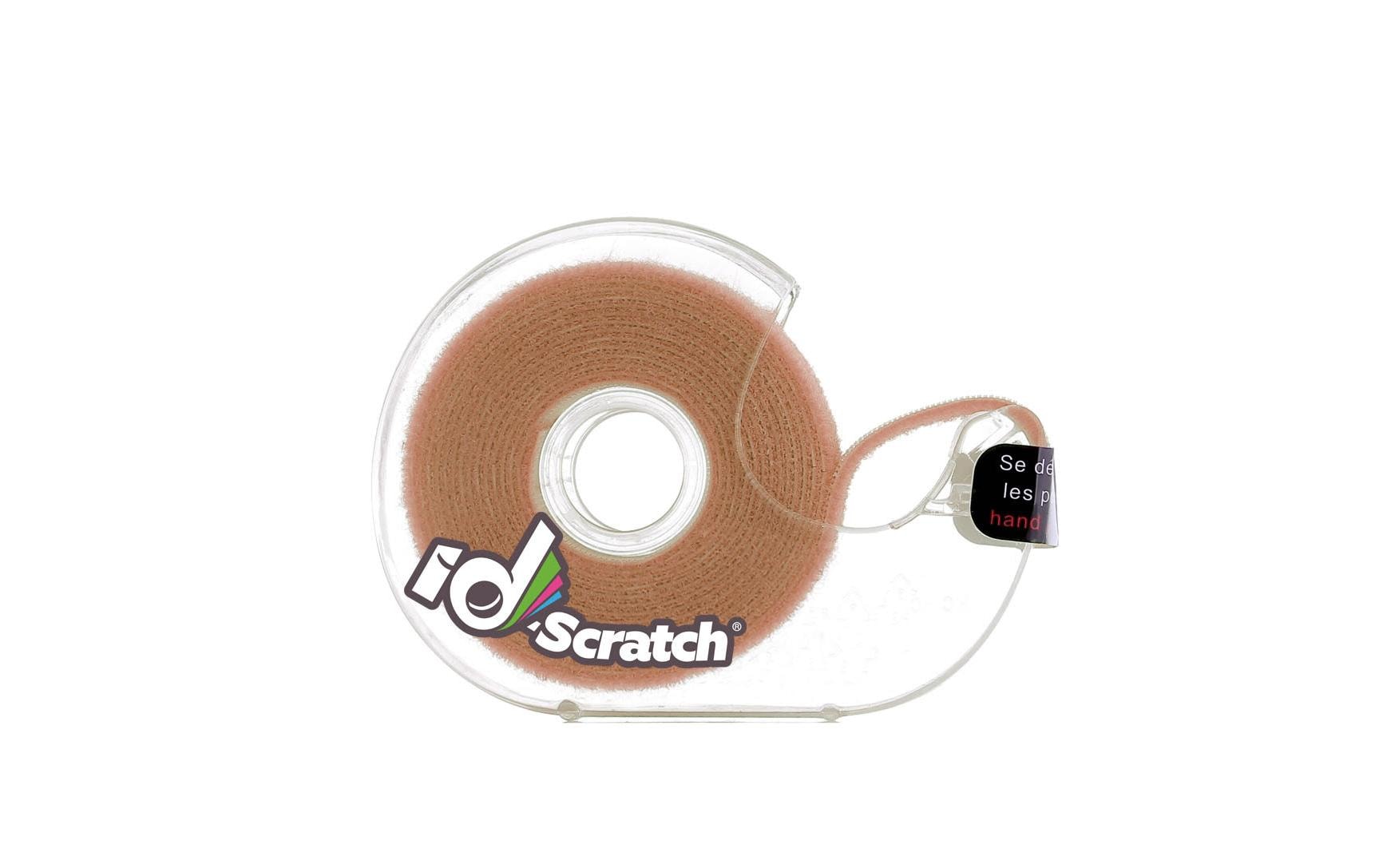 PatchSee ID-SCRATCH Klettband Dispender Box 2m, Ligth Brown