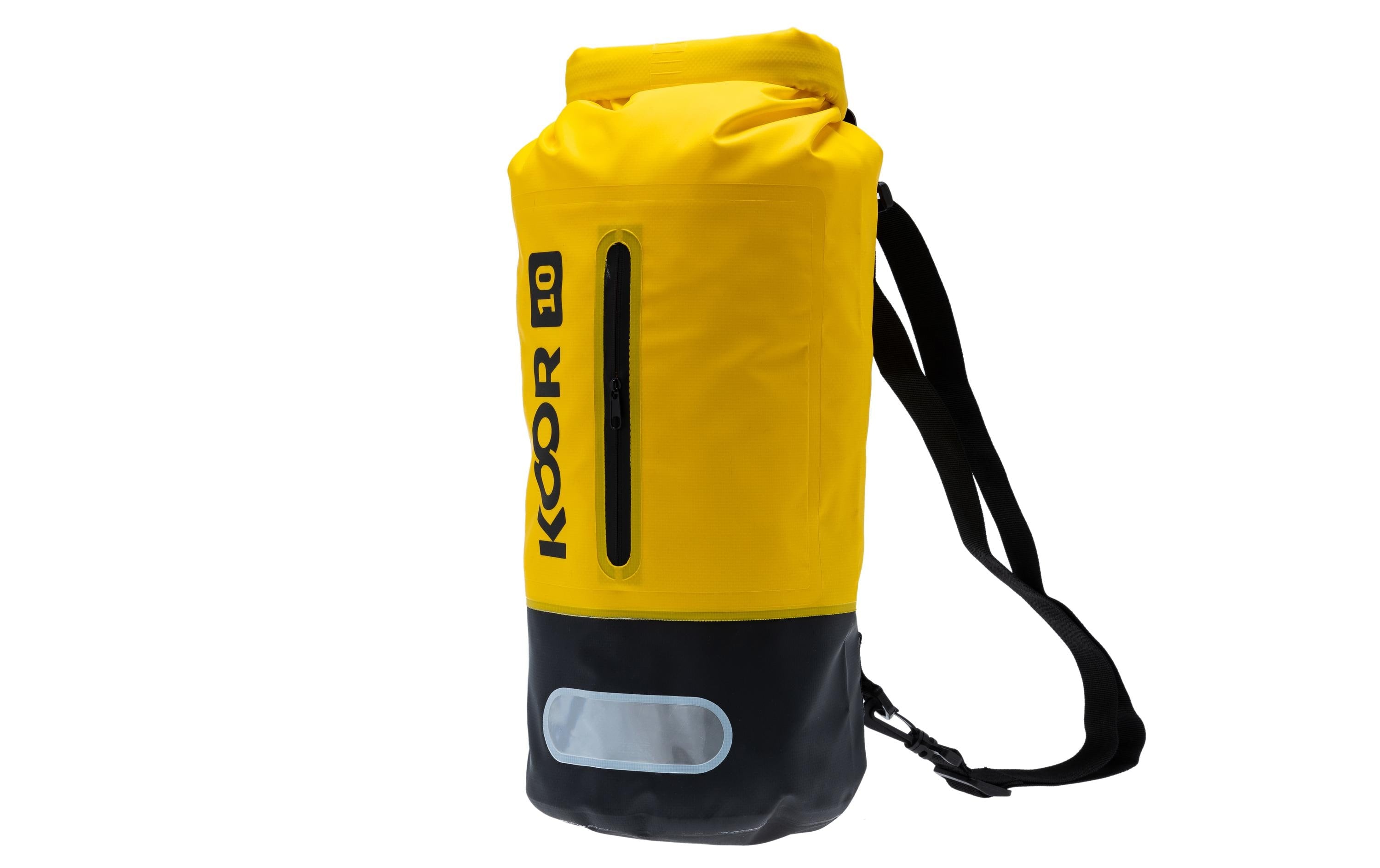 KOOR Dry Bag 10L gelb