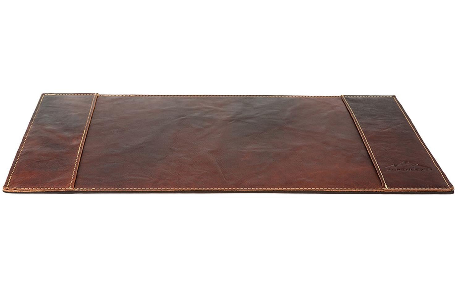 Alpenleder Schreibunterlage "Piemont" 51.5x29cm, brandy