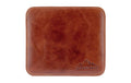 Alpenleder Mausmatte "Bregenz" 17x20cm, cognac