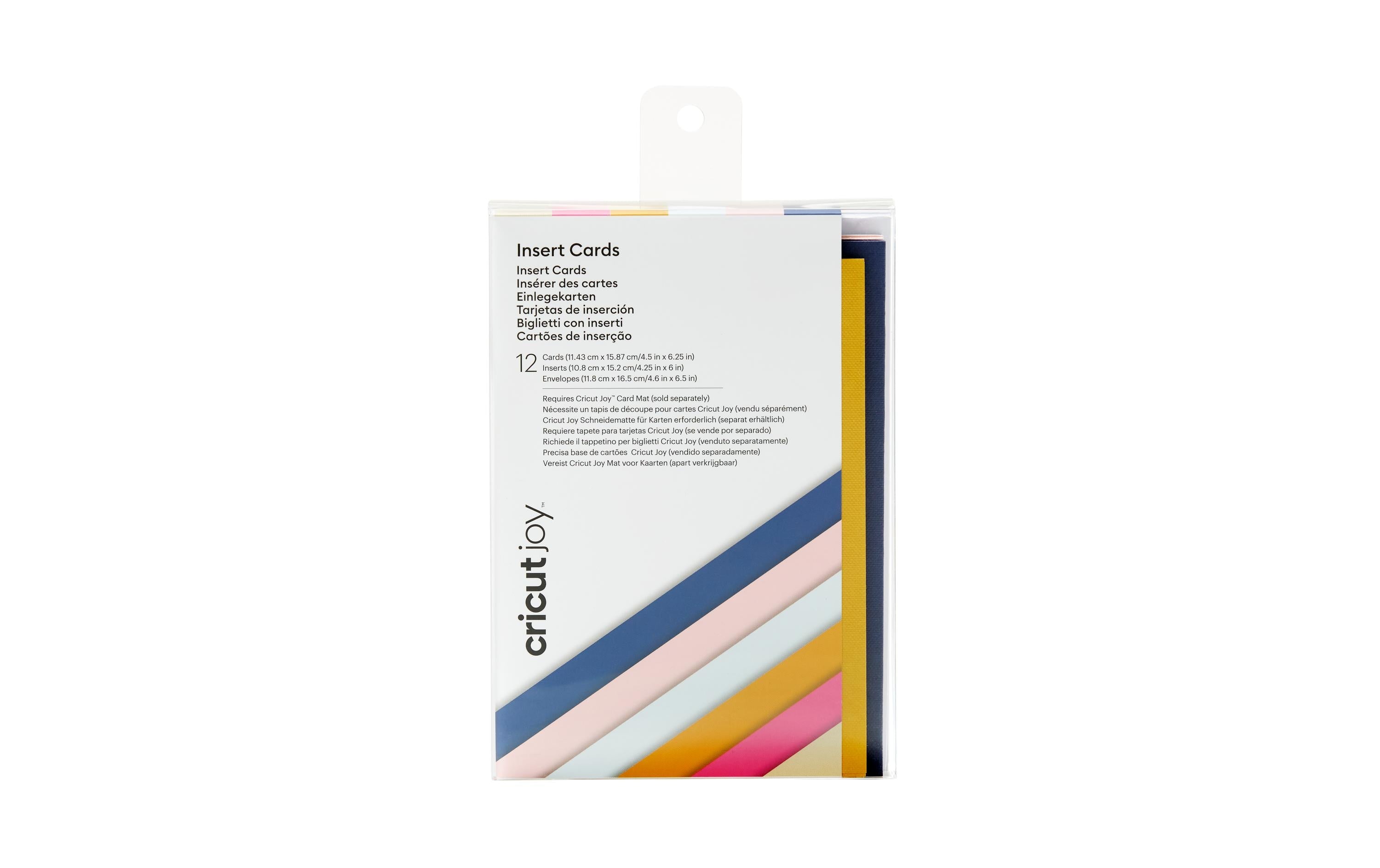 Cricut Kartensets Joy mit Couverts Sensei 11.4 x 15.9, 12er Pack