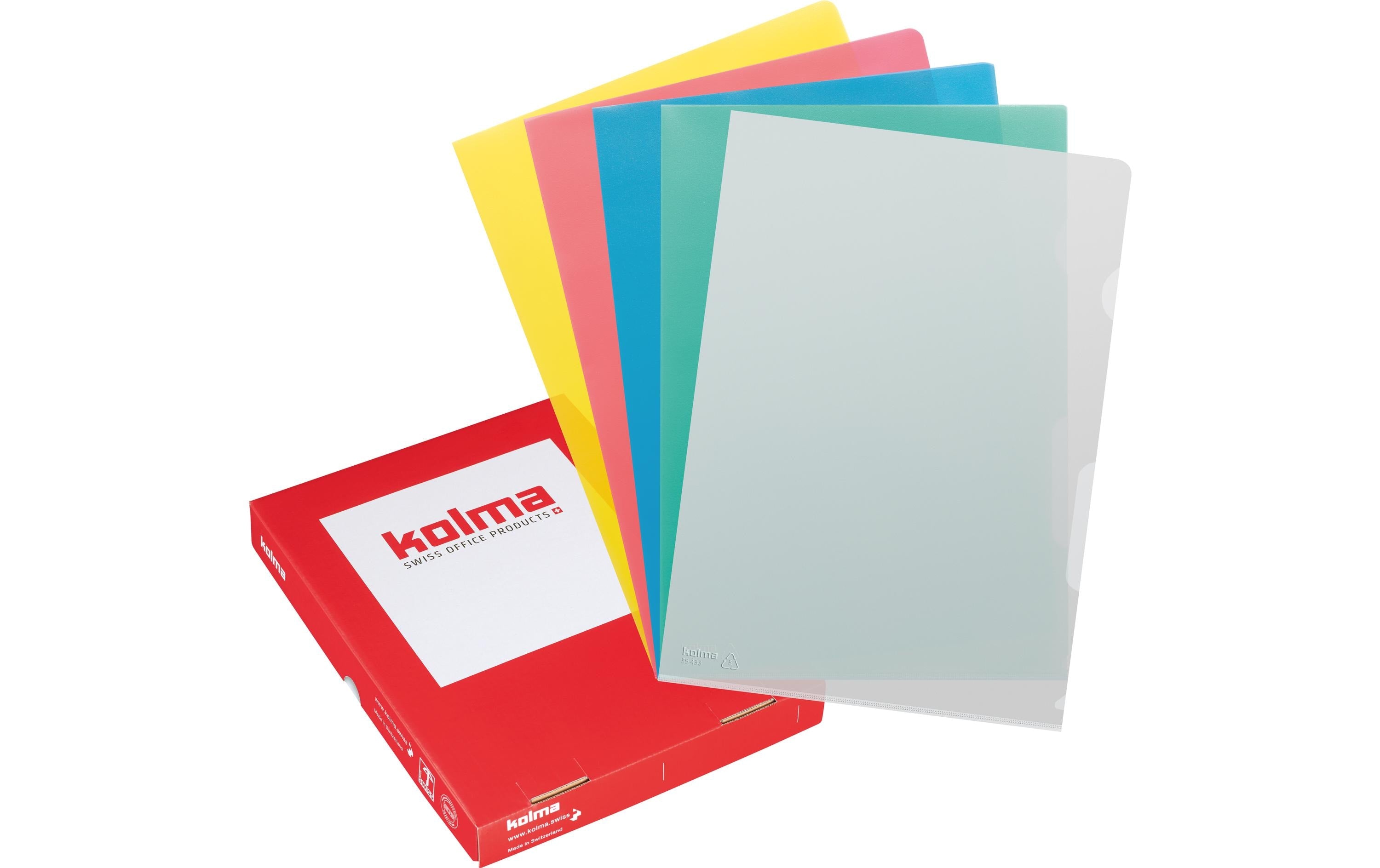 Kolma Visa Dossier A4 CopyResistant AntiReflex SuperStrong Karton, sortiert