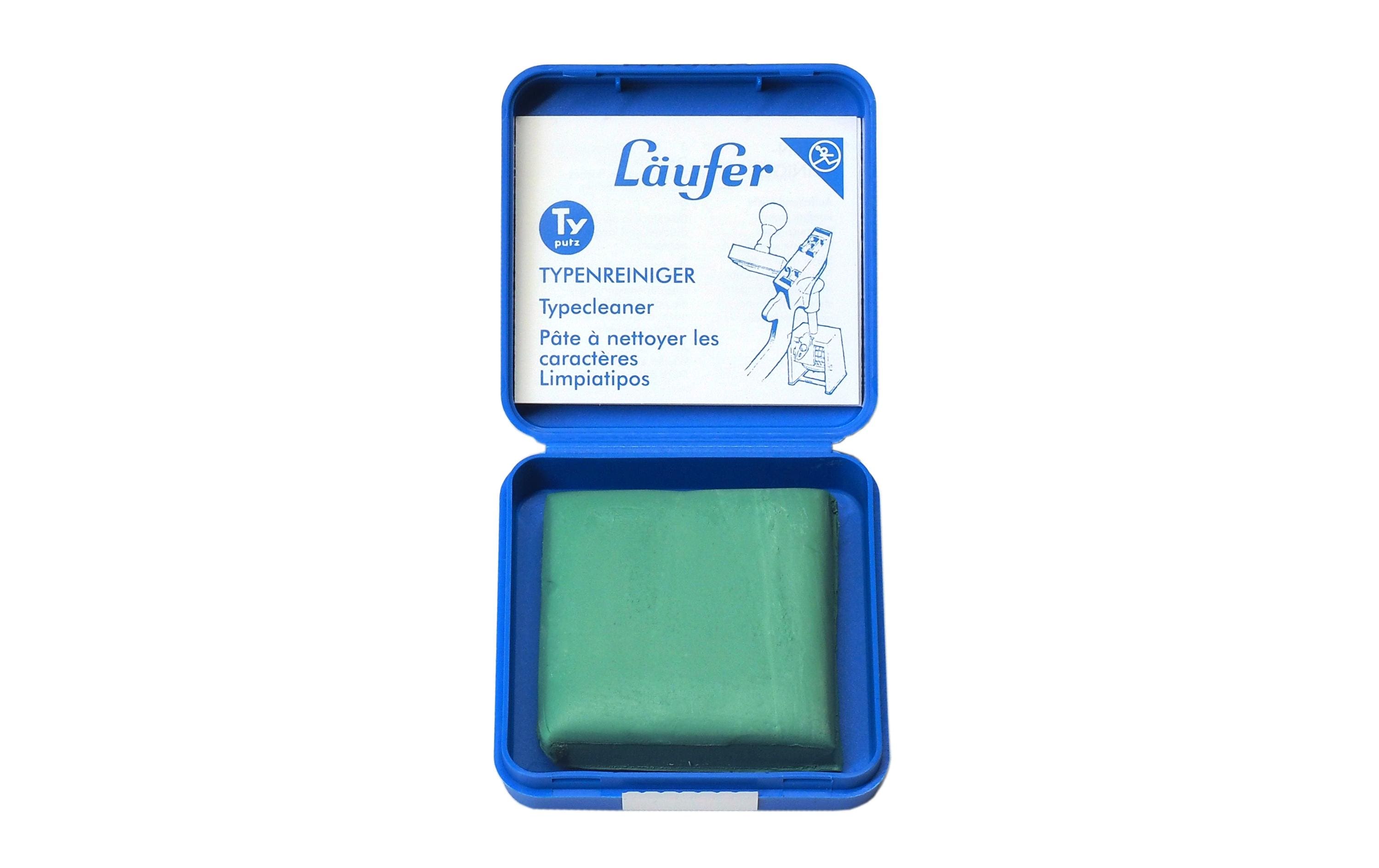 Läufer Stempelreiniger oder Typenreingier Dose, 93x57x20 mm