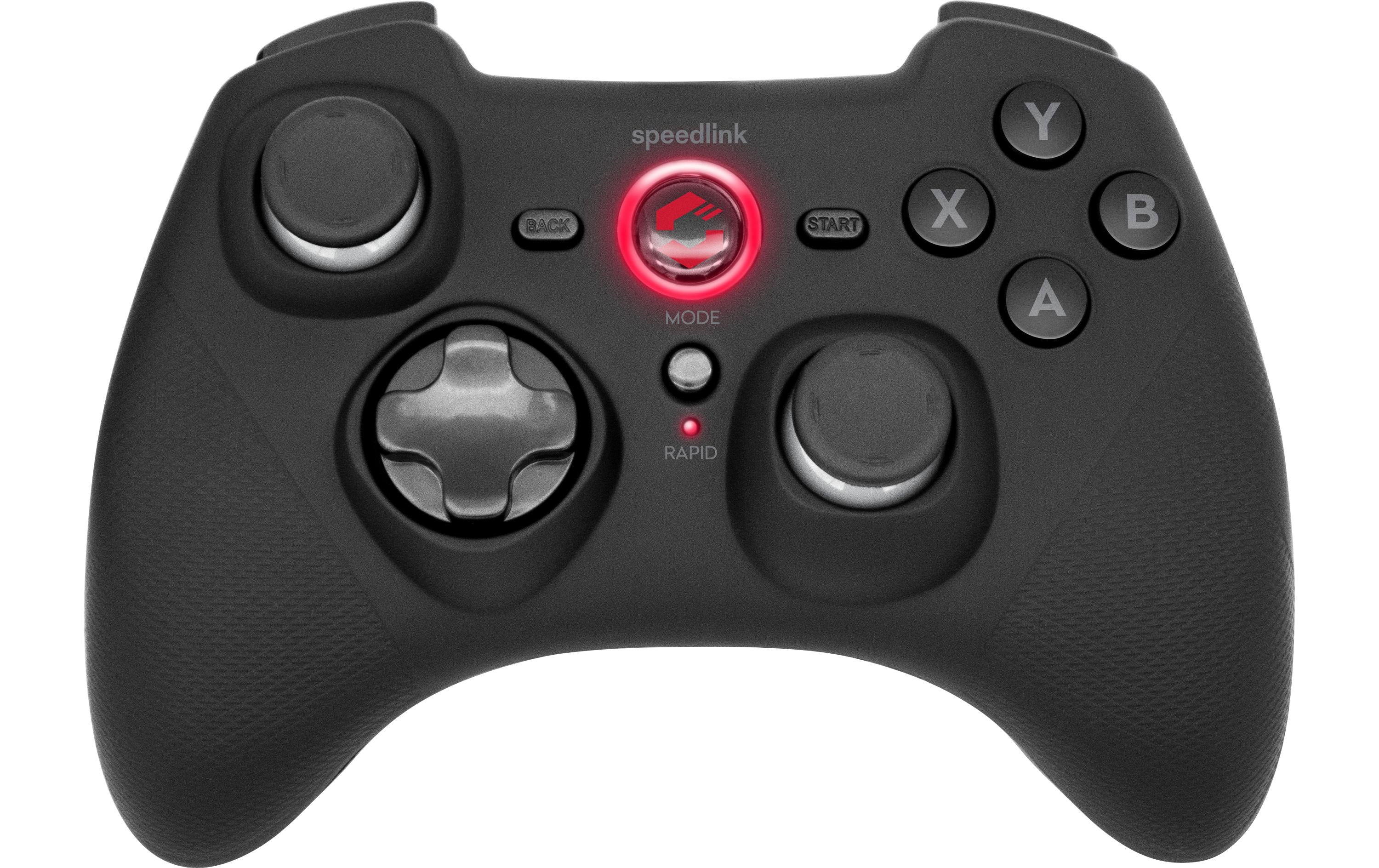 Speedlink RAIT Gamepad wireless PC/PS3/Switch Schwarz