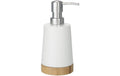 Wenko Seifenspender Bamboo Weiss, Bambus