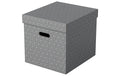 Leitz Aufbewahrungsbox Home Cube 3 Stk. pro Pack, grau