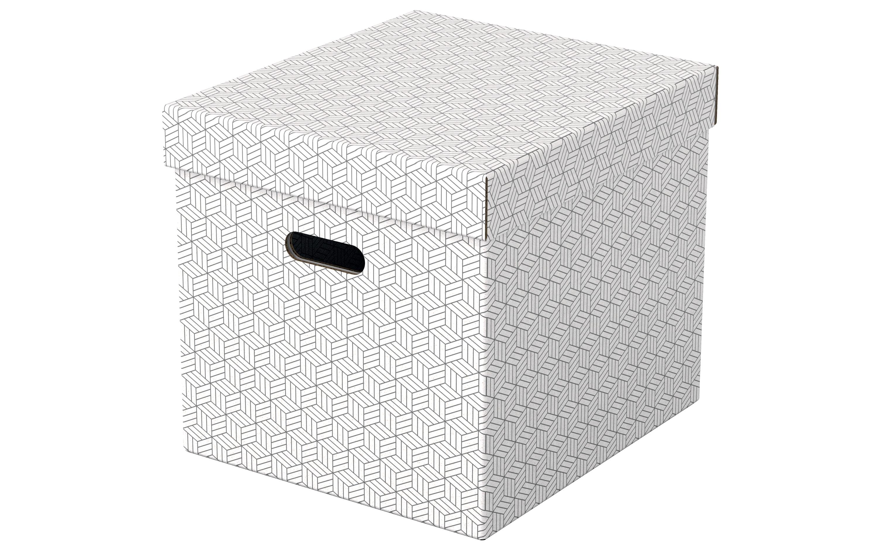 Leitz Aufbewahrungsbox Home Cube 3 Stk. pro Pack, weiss