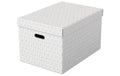 Leitz Aufbewahrungsbox Home L 3 Stk. pro Pack, weiss
