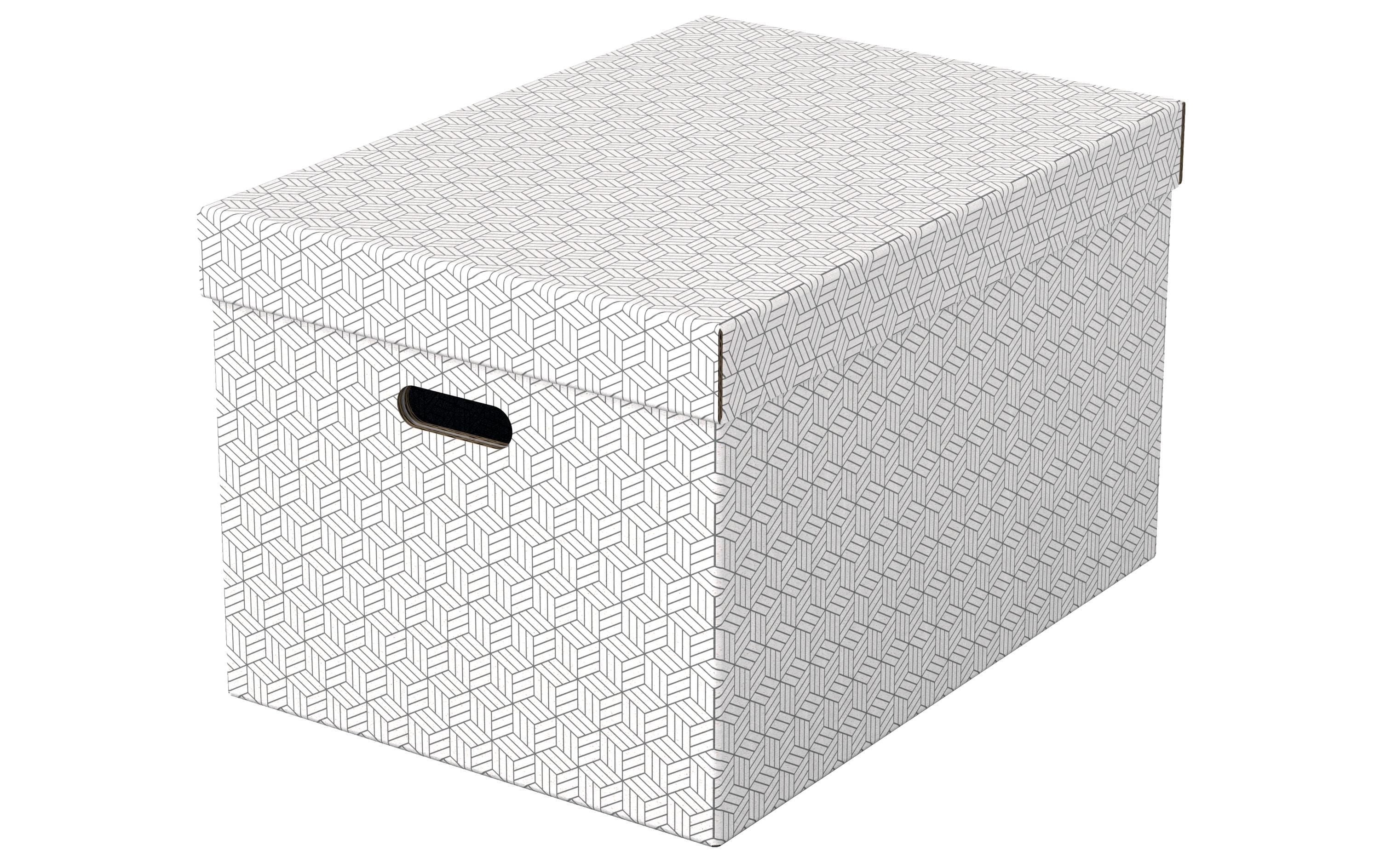 Leitz Aufbewahrungsbox Home L 3 Stk. pro Pack, weiss