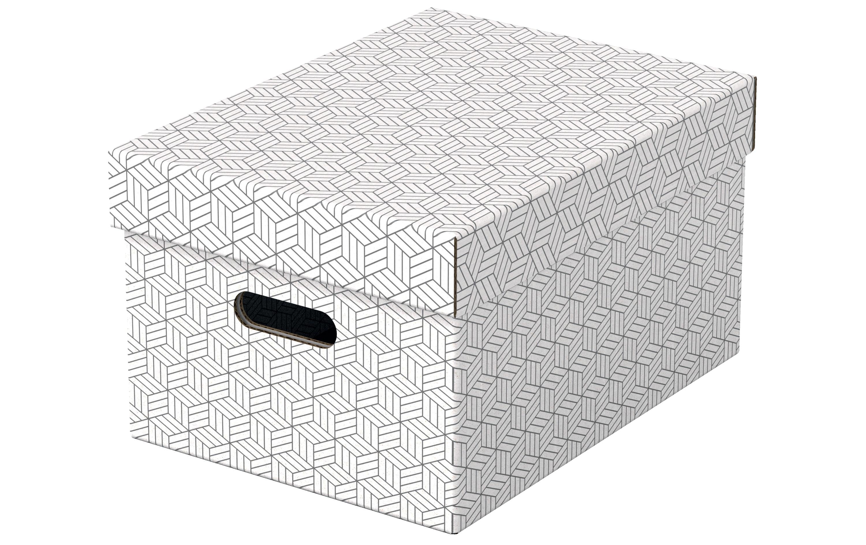 Leitz Aufbewahrungsbox Home M 3 Stk. pro Pack, weiss