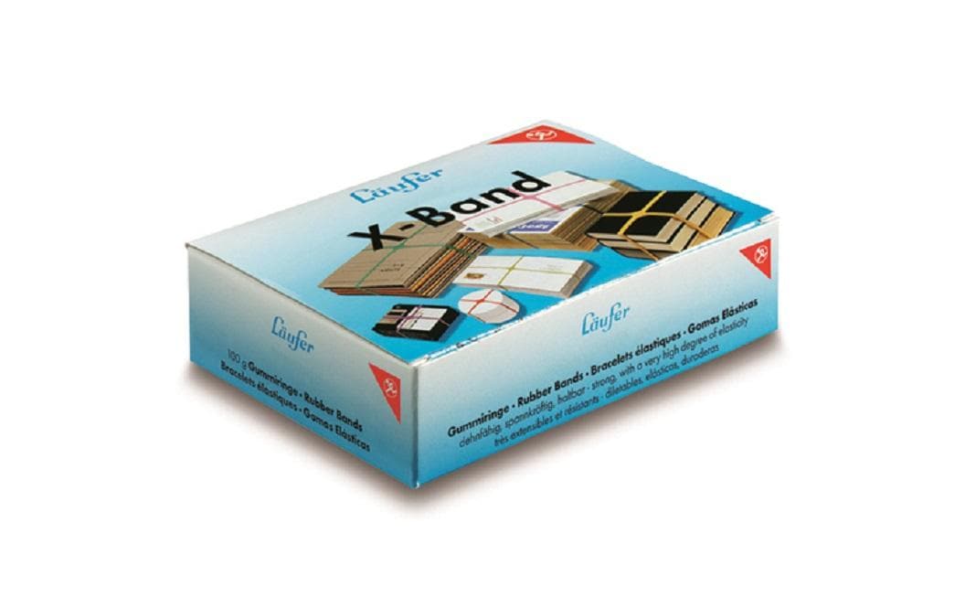 Läufer Gummiringe Kreuzbänder (X-Bands) 150x11 mm, Ø100 mm, 100g