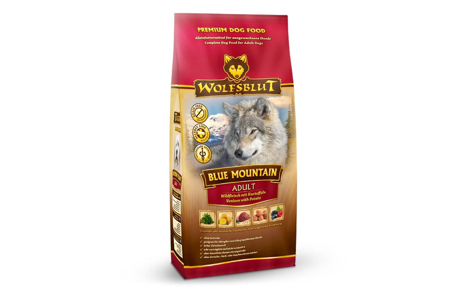 Wolfsblut Dog Blue Mountain Adult Wild Kart. 2kg