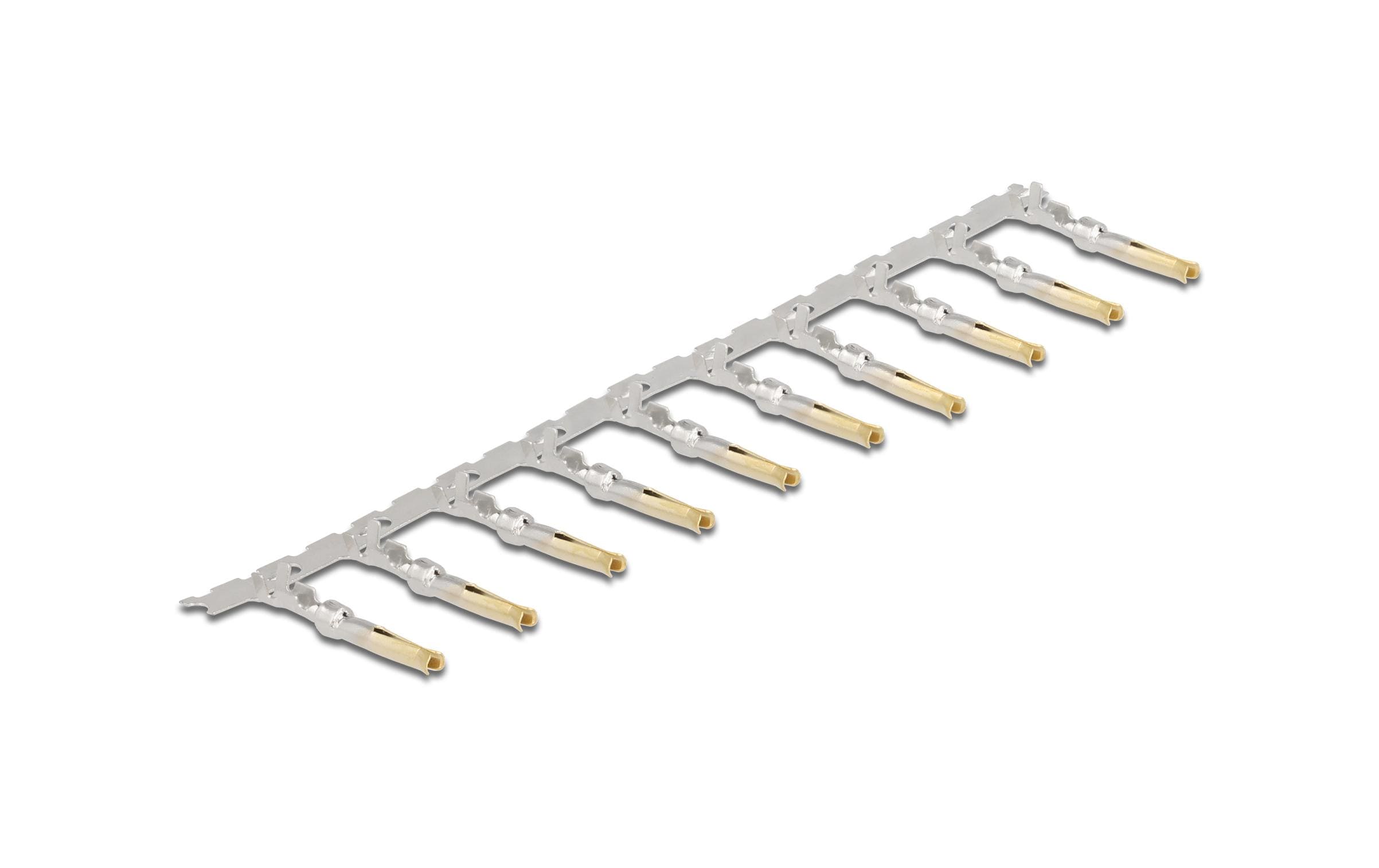Delock D-Sub Crimp Buchse Goldbeschichtung, 40 Stück