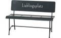 Boltze Bank Lieblingsplatz H 80cm, Eisen, Mehrfarbig,