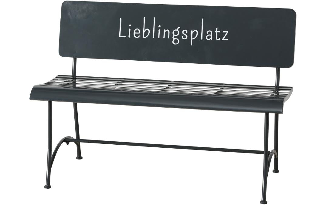 Boltze Bank Lieblingsplatz H 80cm, Eisen, Mehrfarbig,
