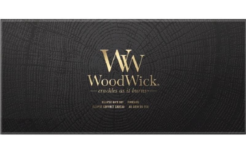 Woodwick Ellipse Giftset Fireside
