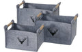 Boltze Korb Karly 3er Set Set Gesamt: 3 Set