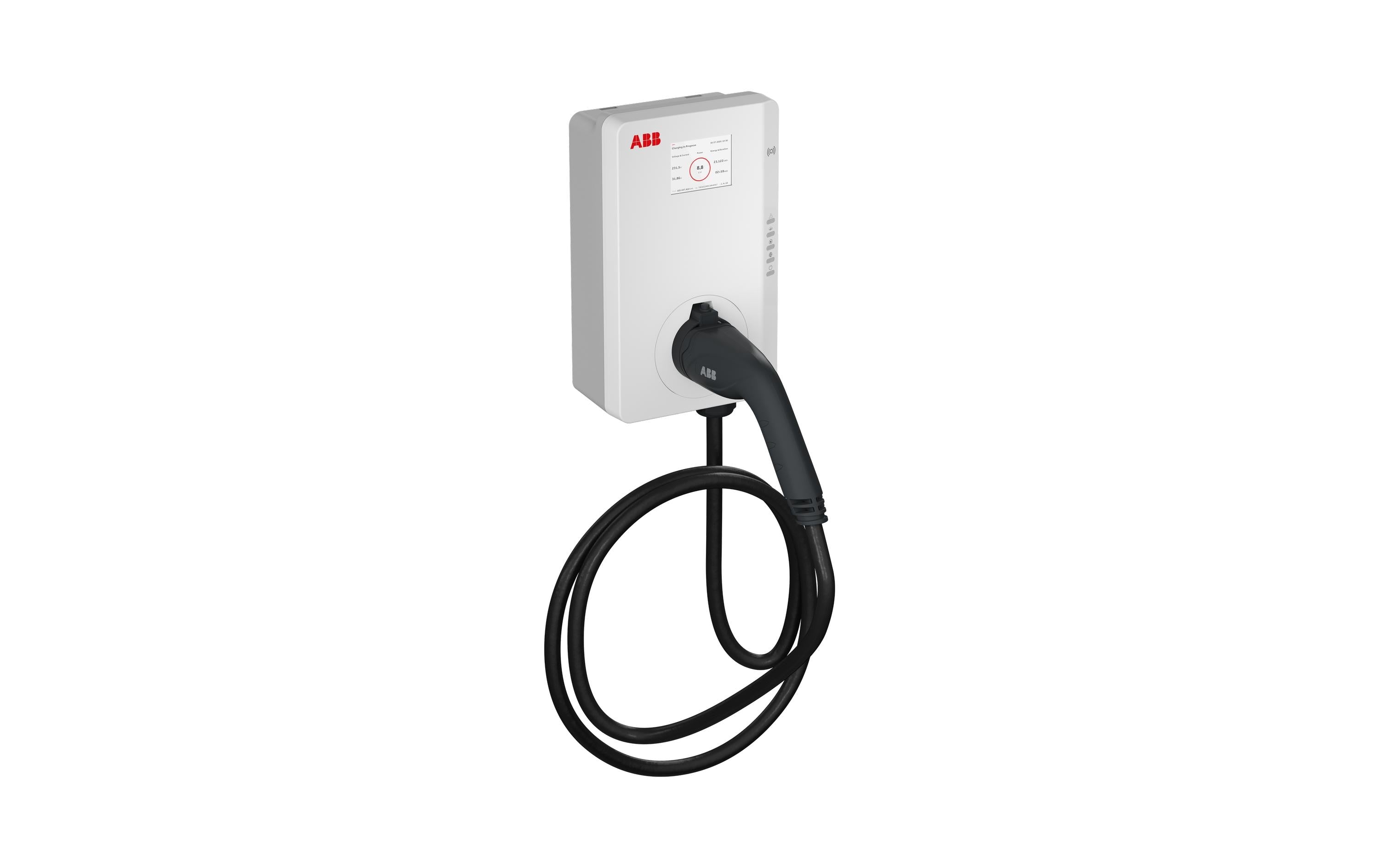 ABB Ladestation Terra 22 kW, 5m Kabel Typ 2