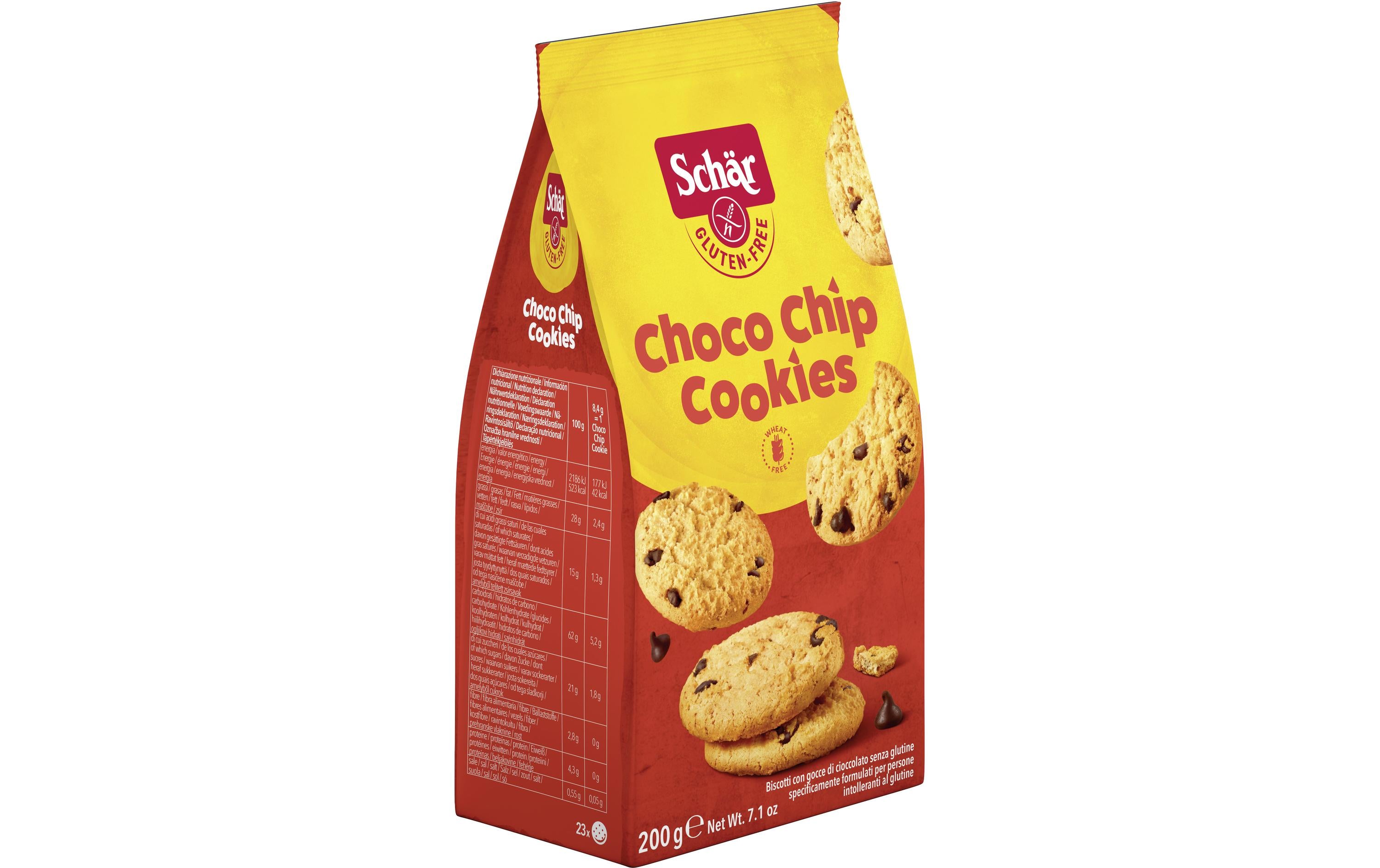 Choco Chip Cookies glutenfrei 200 g