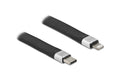 Delock FPC USB Type-C zu Lightning, 13cm Für iPhone, iPad und iPod