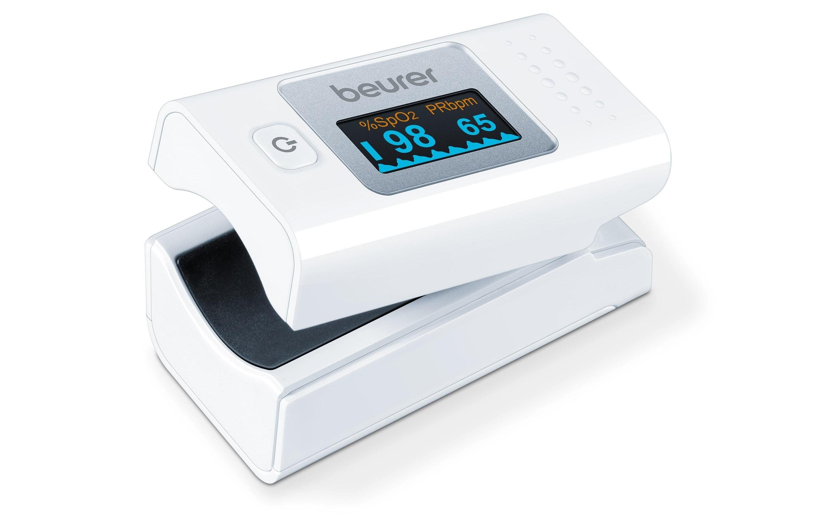 Beurer Pulsoxymeter PO35 Messung Sauerstoffsättigung & Herzfrequenz