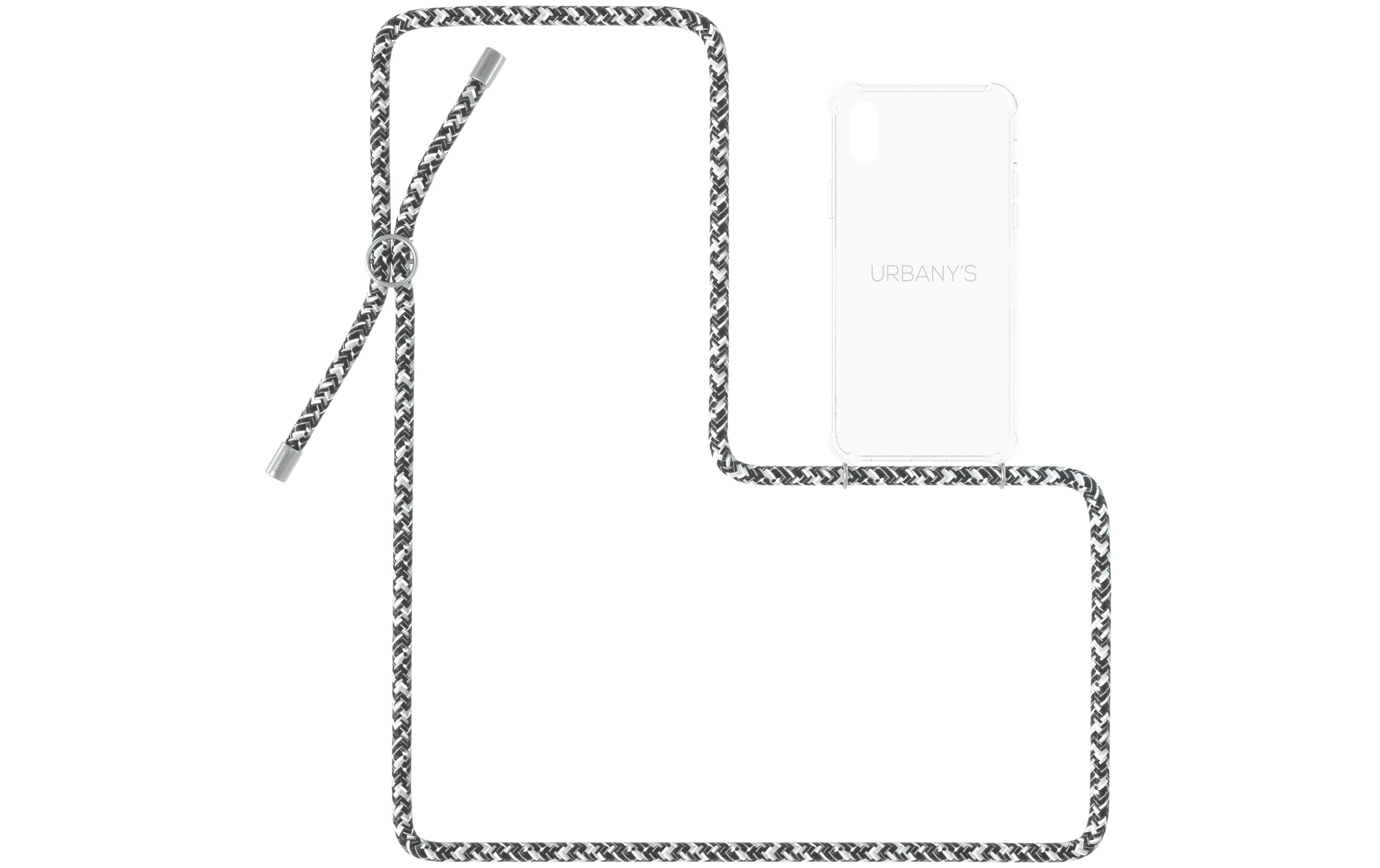 Urbanys Necklace Case Flashy Silver m. Ring