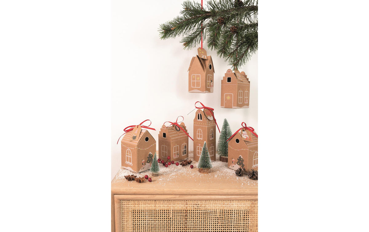 Folia Adventskalender Lebkuchenhaus 49-teilig