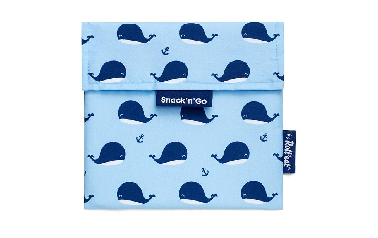 Rolleat SnacknGo Animals Wal aussen: Polyester, innen: TPU
