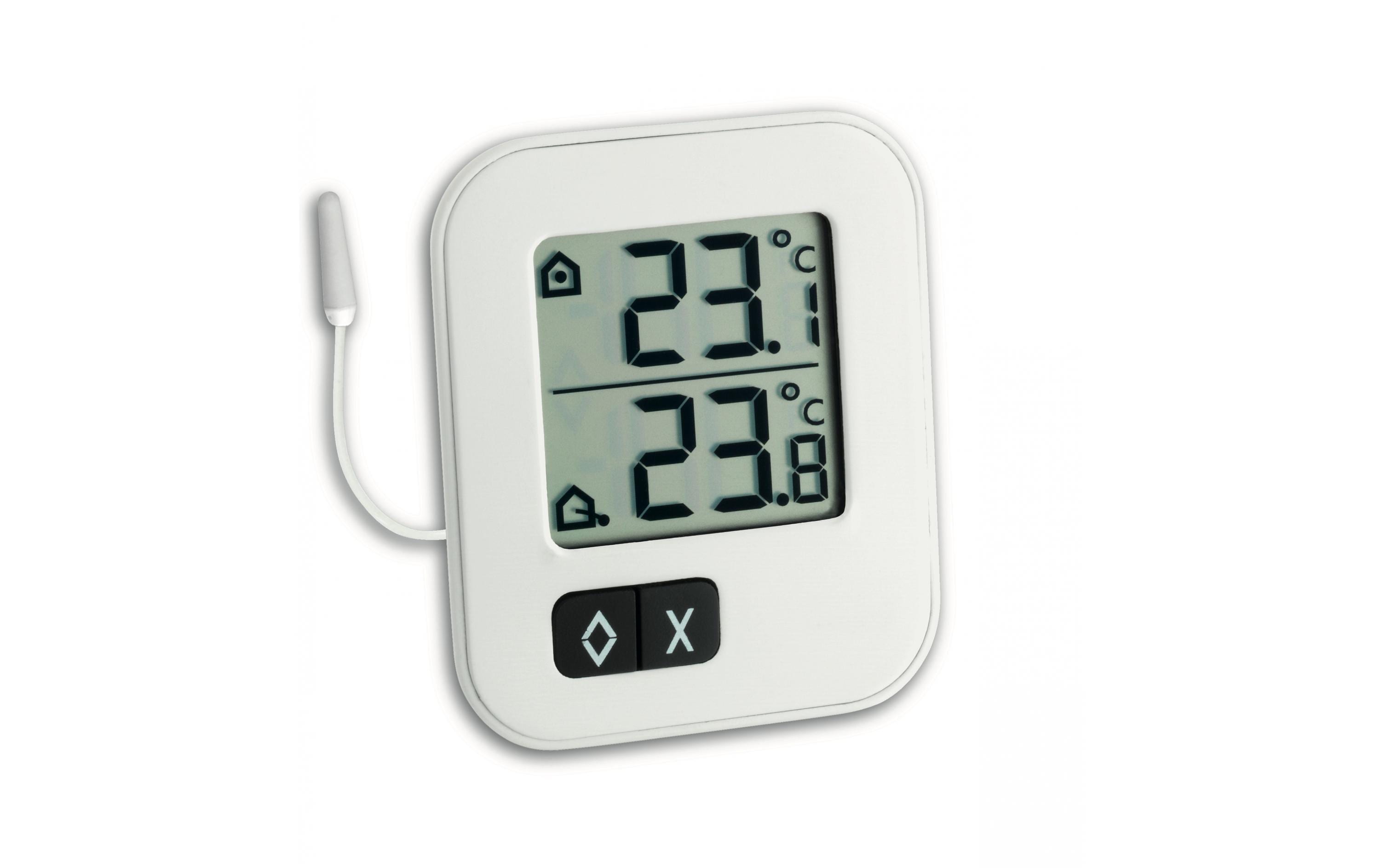 TFA MOXX Digitales Innen-Aussen-Thermometer inkl. L Batterie