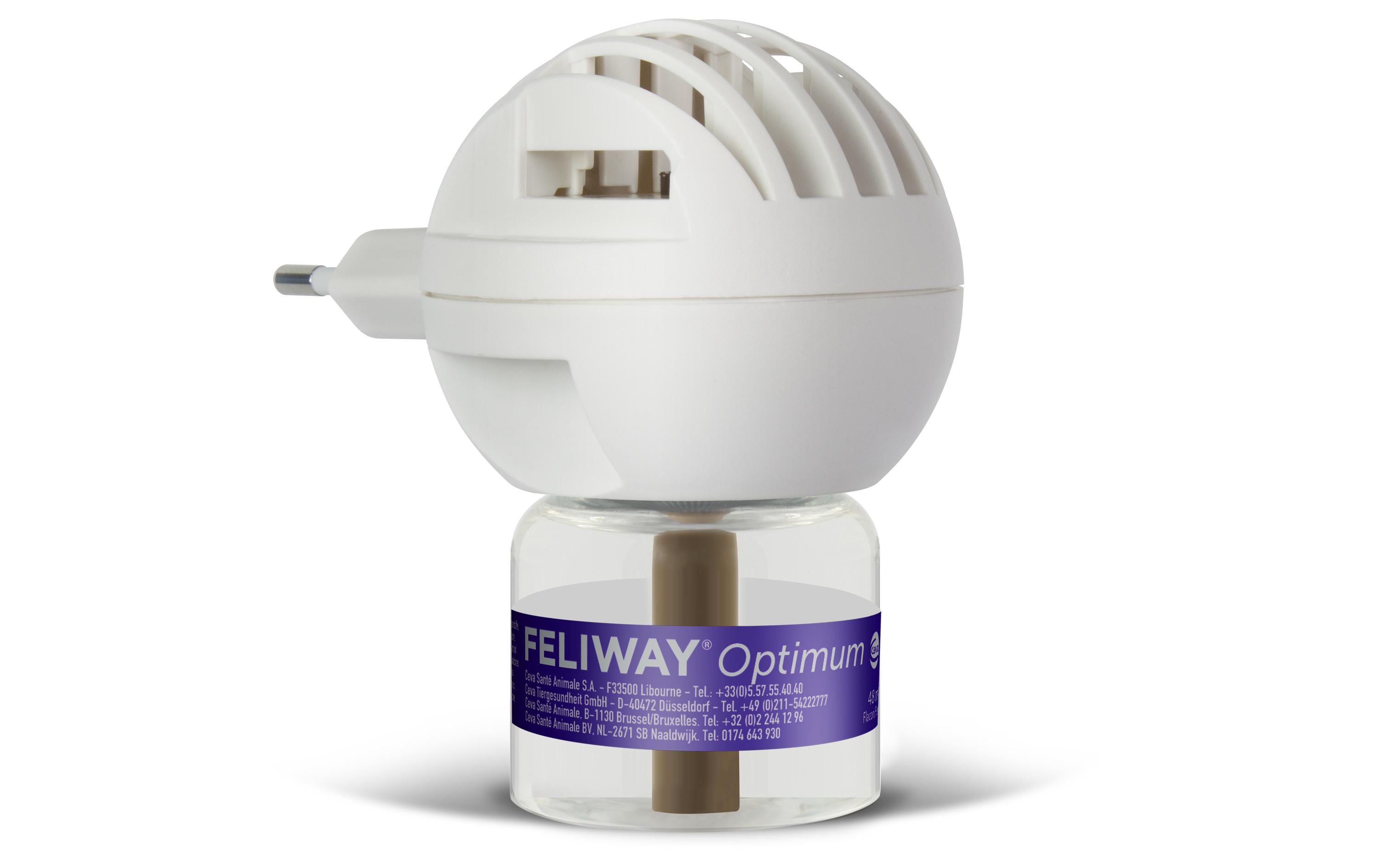 Feliway Optimum Kit 1 Zerstäuber + 1 Flakon 48 ml