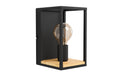 EGLO LIBERTAD Wandleuchte schwarz/braun exkl. 1x E27 40W