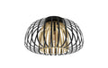 EGLO ENCINITOS Deckenleuchte schwarz/gold exkl. 1x E27 40W