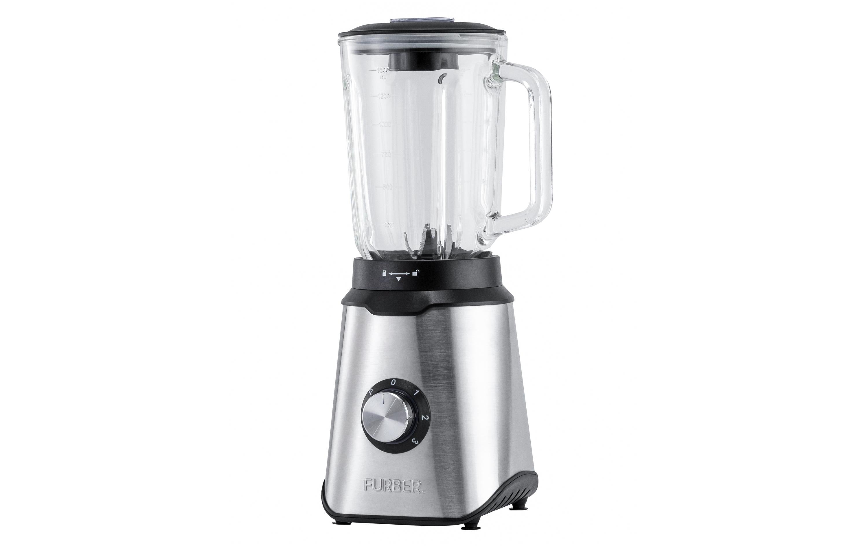 FURBER Standmixer 1000W, 1.5L 1000W, 1.5L, 6 Klingen