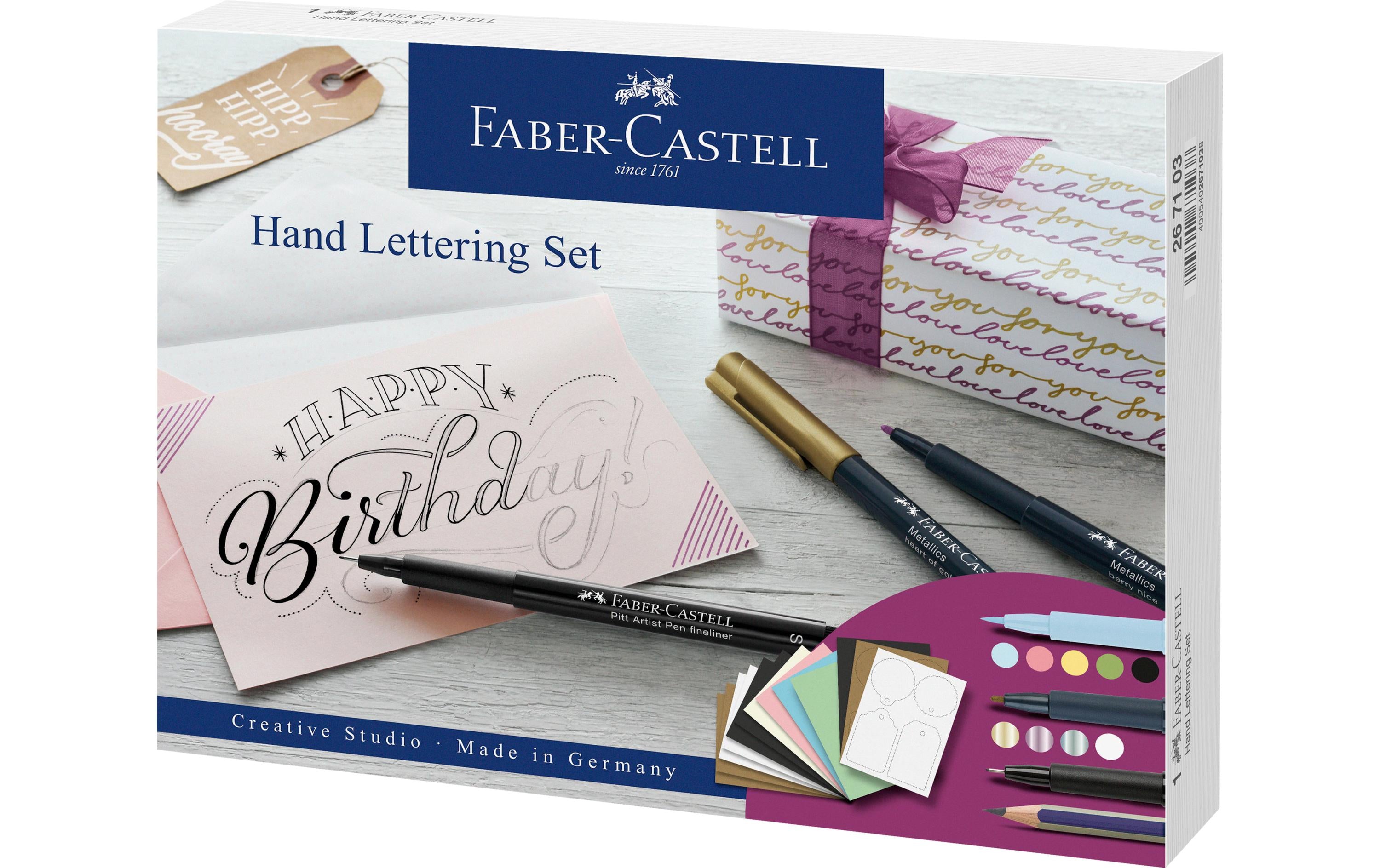 Faber-Castell Handlettering Geschenkset 12-teilig