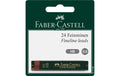 Faber-Castell Feinmine Super Polymer Härte: HB, 0.5 mm, 24 Stück