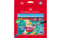 Faber-Castell Aquarellfarbstifte Classic 24er Kartonetui