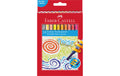 Faber-Castell Wachsmalkreide Drehbar 12er Kunststoffbox