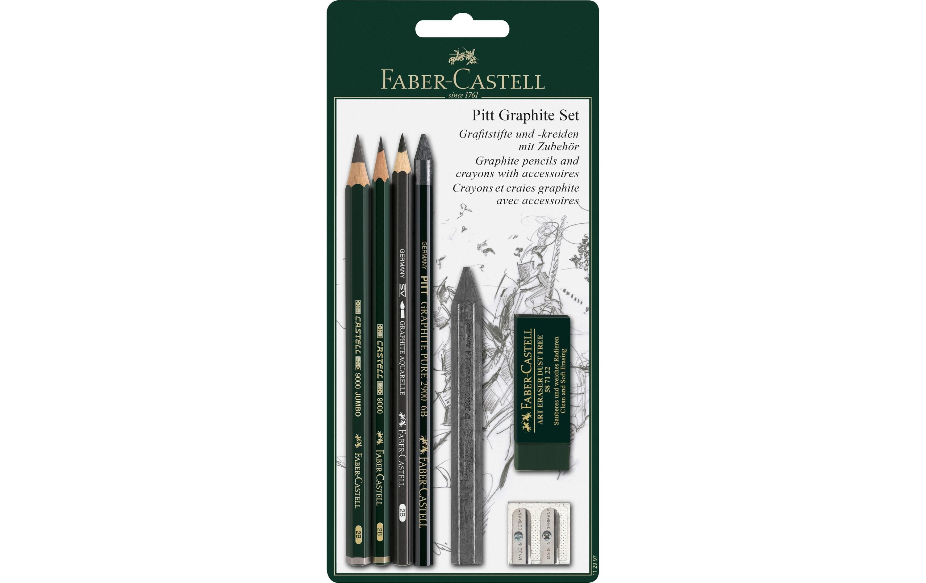 Faber-Castell Graphitstifte Pitt 7-teiliges Set