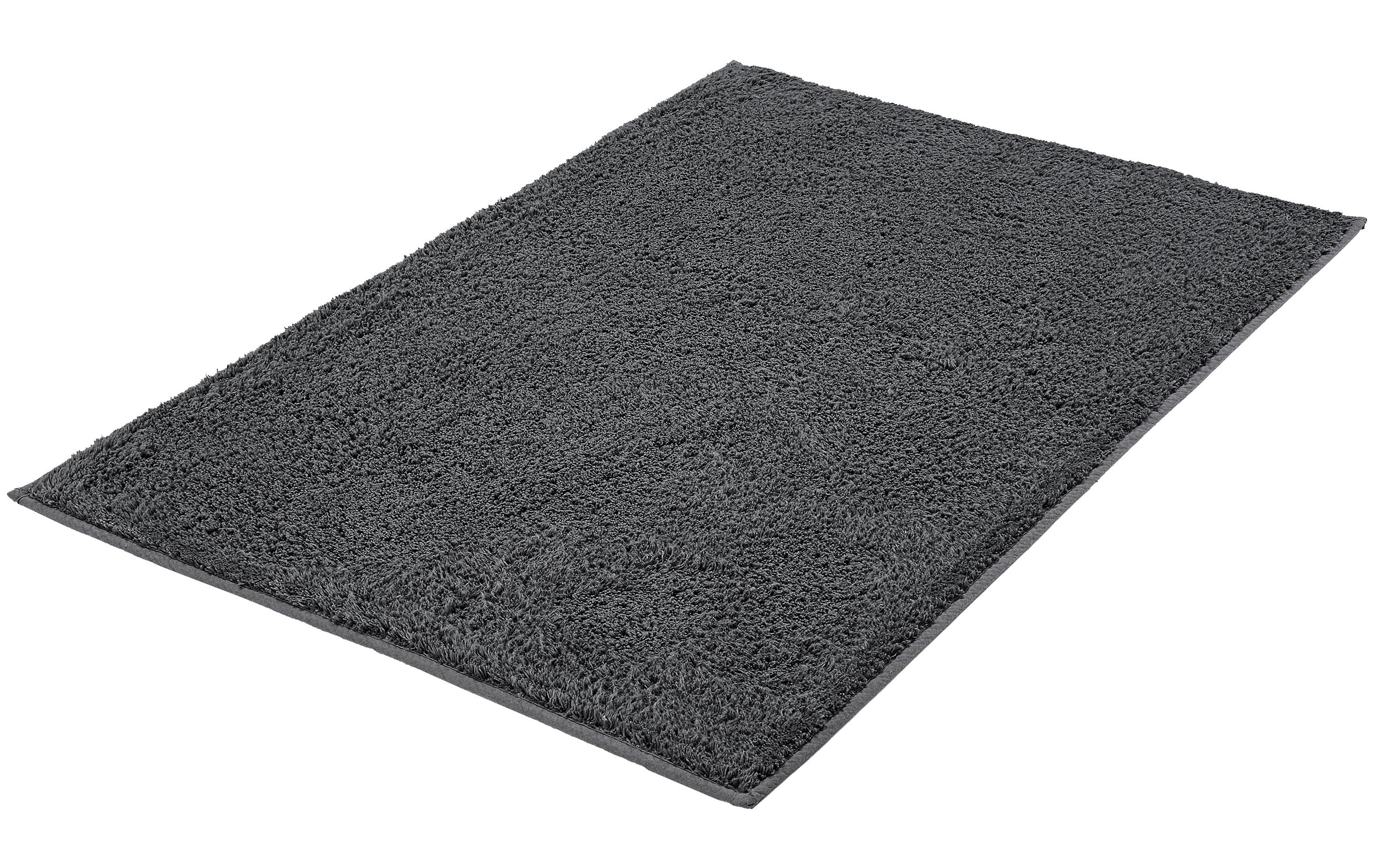 Kleine Wolke Badteppich Kansas schiefer 100% Cotton