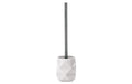 Kleine Wolke WC-Bürstengarnitur Crackle Polyresin, weiss
