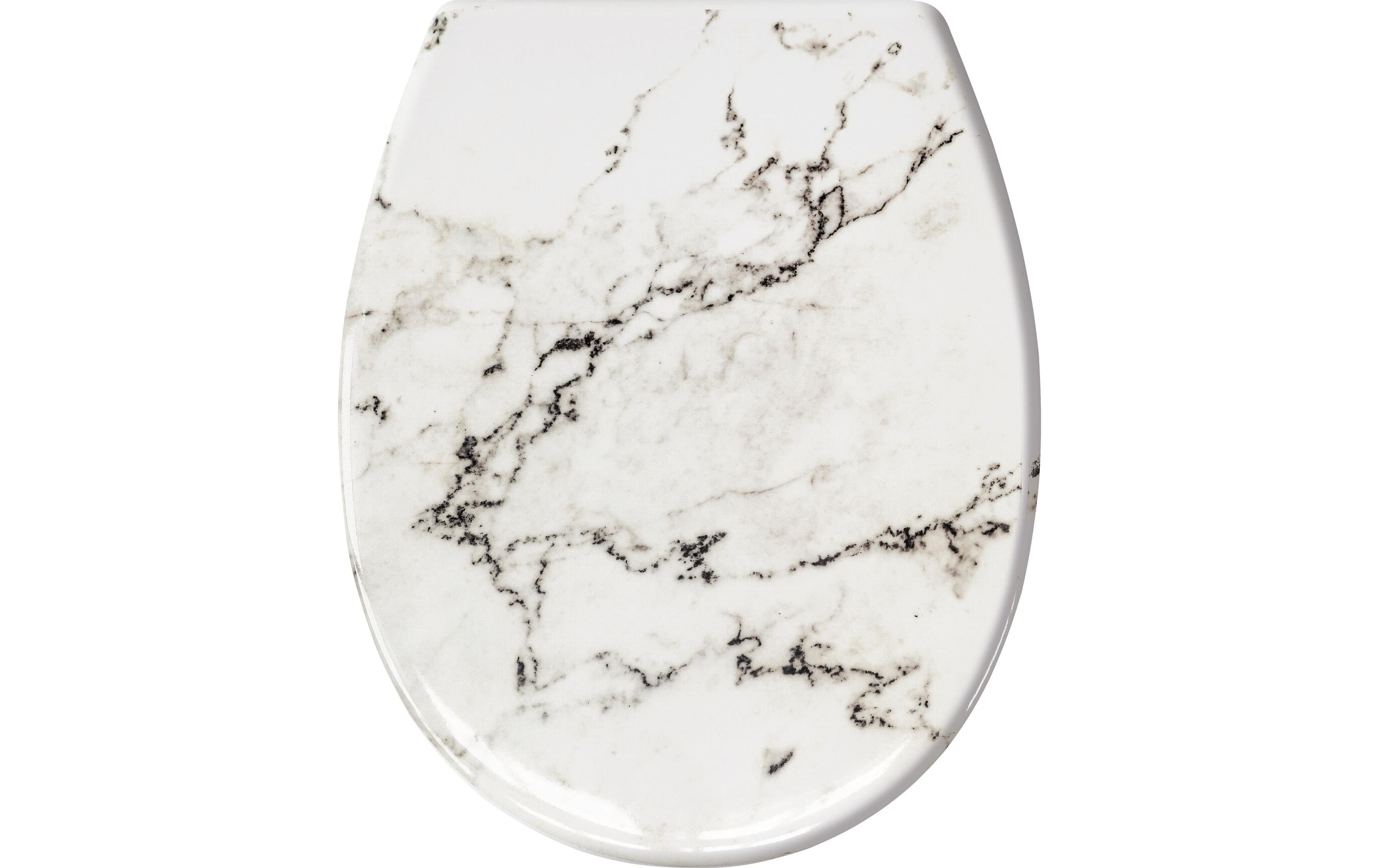 Kleine Wolke WC-Sitz Marble Duroplast, 37x45 cm