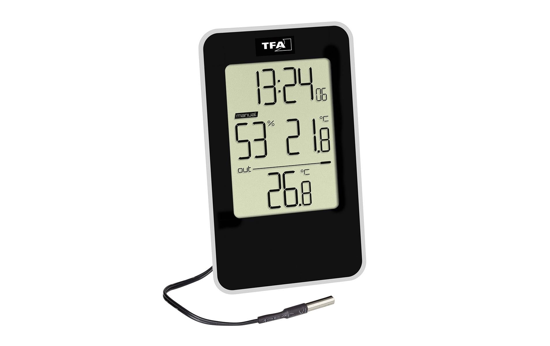 TFA Digitales Thermo Hygrometer ohne Batterie