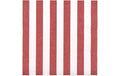 Rico Design Servietten 33x33 cm 3-lagig rot/weiss gestreift, 20 Stück
