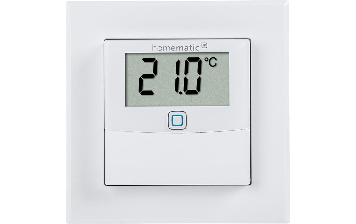 Homematic IP Wired Temperatur- und Luftfeuchtigkeitssensor mit Display